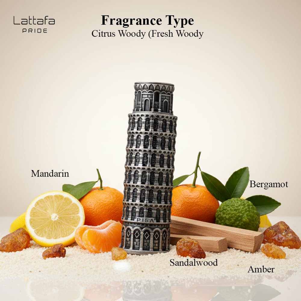 Lattafa Pride Pisa 100 ml — Eau de Parfum para hombre