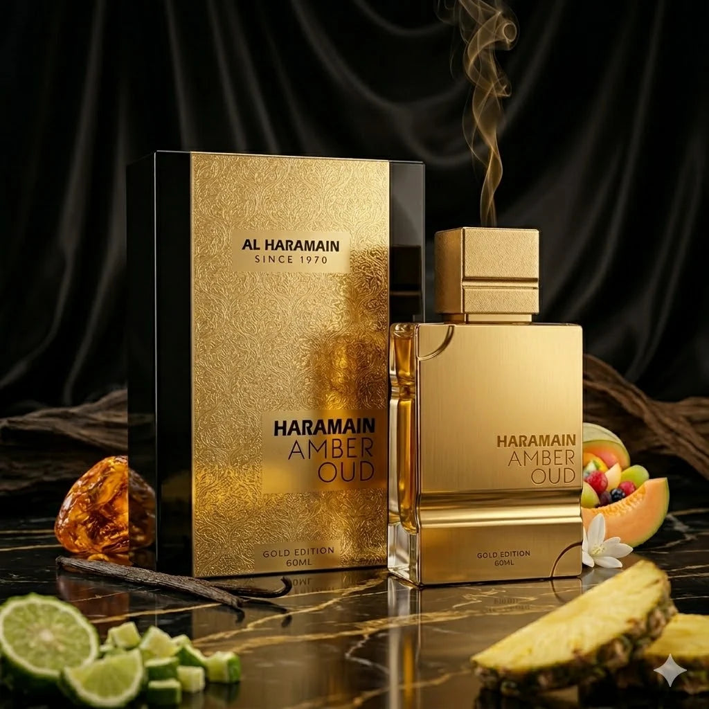 Al Haramain Amber Oud Gold 120 ml — Eau de Parfum para hombre
