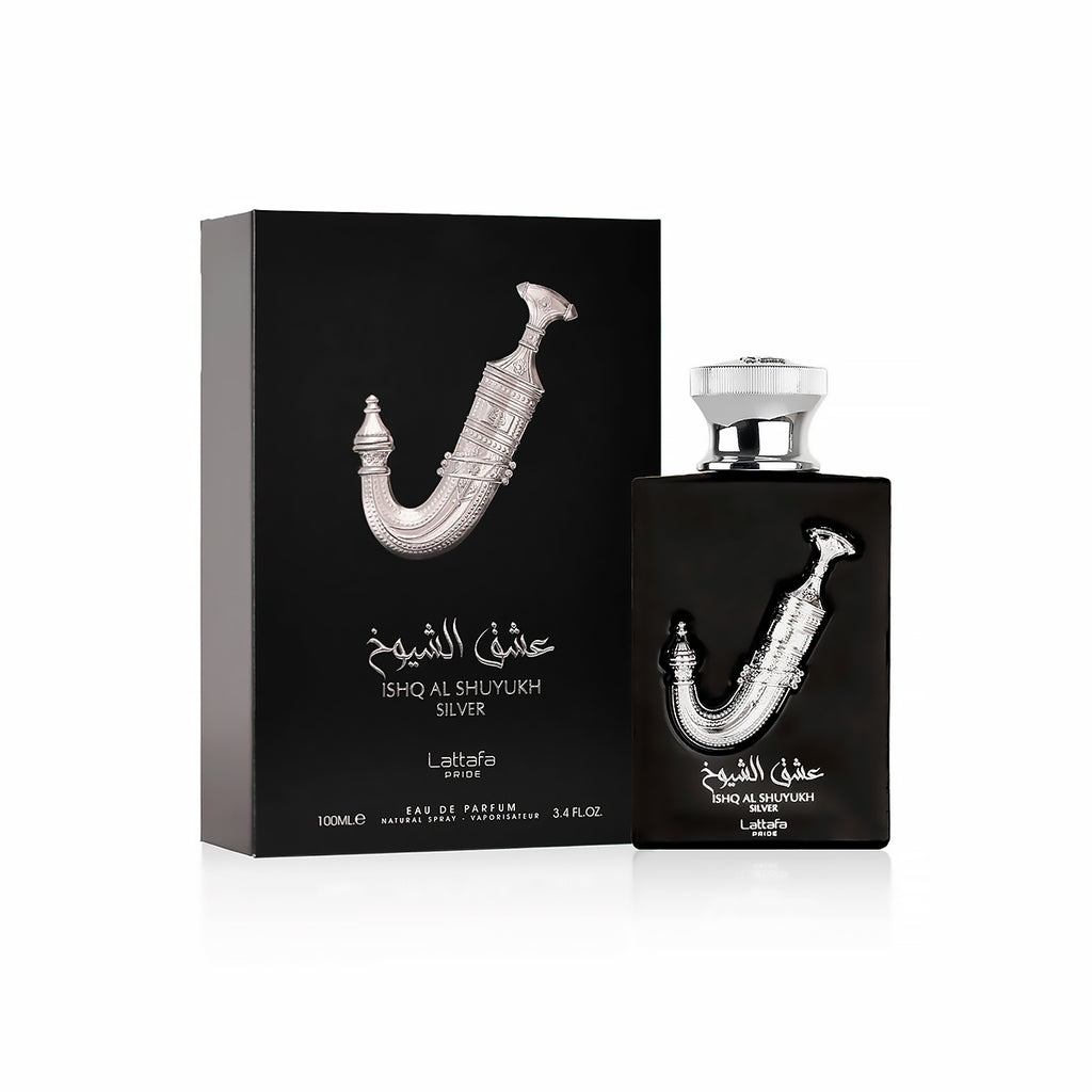 Lattafa Al Shuyukh Silver 100 ml — Eau de Parfum para hombre