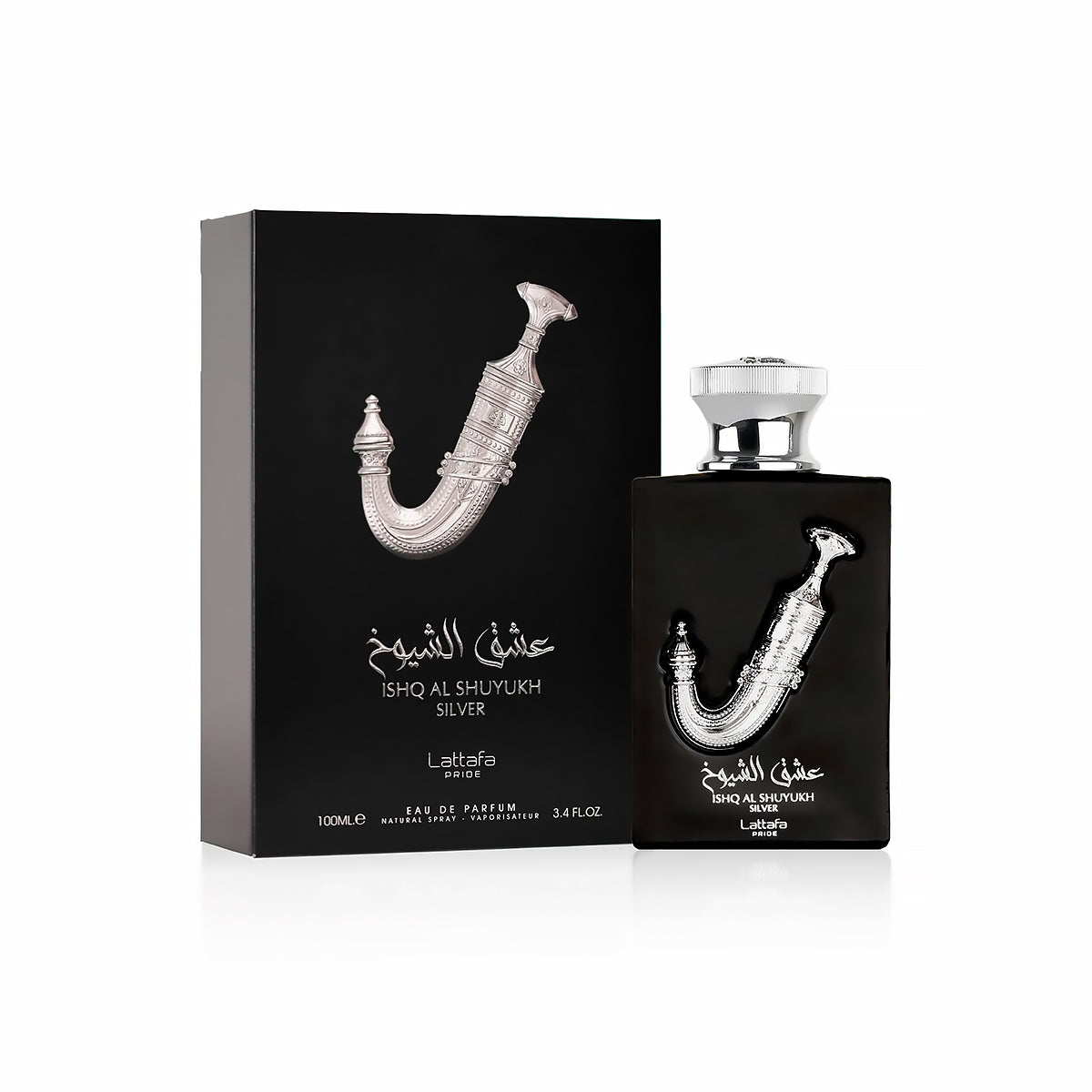 Lattafa Al Shuyukh Silver 100 ml — Eau de Parfum para hombre