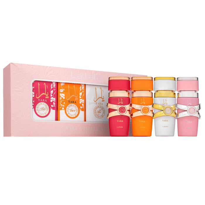 Lattafa Yara Collection Set 4 x 25 ml — Estuche