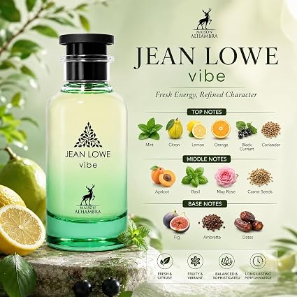Maison Alhambra Jean Lowe Vibe 100 ml — Eau de Parfum para hombre