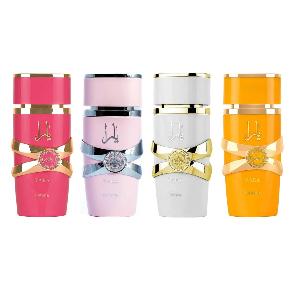 Lattafa Yara Collection Set 4 x 25 ml — Estuche